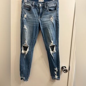 Distressed Cello Jeans